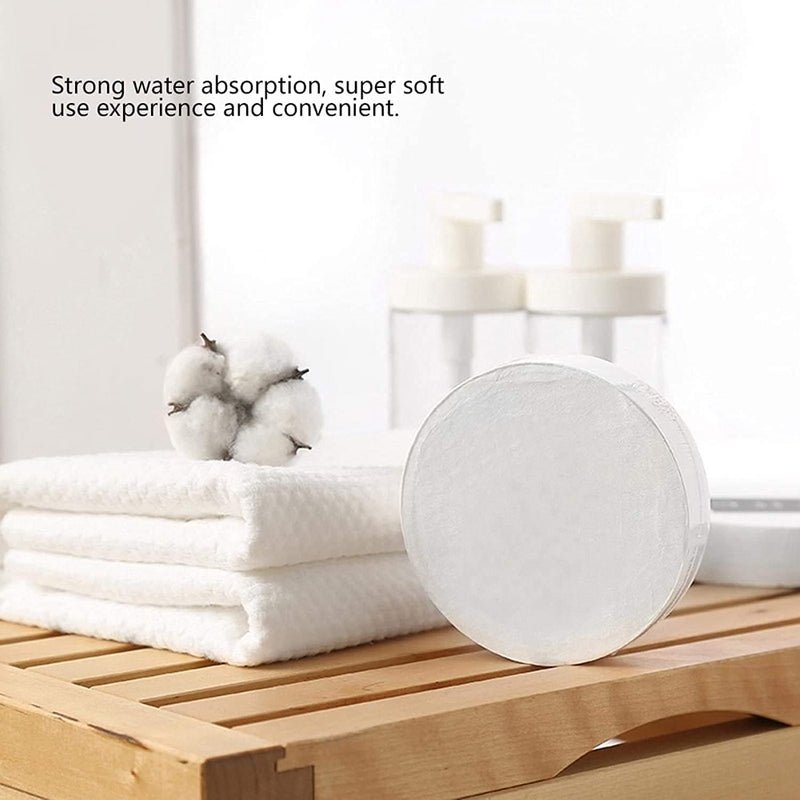 Compressed Cotton Travel Bath Towel in ripstop nylon, product photograph